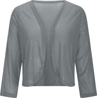 Generic Sequin Cardigans For Women, Elegant Sequin Cardigans For Women Sparkly Glitter Cardigan Jackets Glitter Croppe Long Sleeve Lightweight Coat Sparkly Pa