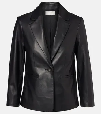 Vince Leather blazer