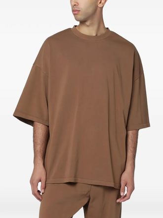 Entire studios short-sleeves T-shirt - men - Cotton - M - Brown