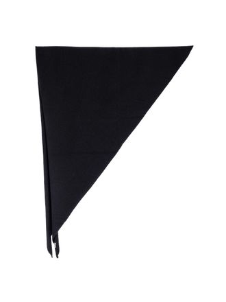 Extreme Cashmere Black N&deg;150 Witch Cashmere-Blend Scarf