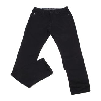 Armani Straight Trousers, male, Black, Size: W30 V6J93 JY 95 Cotton Trouser
