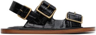 ジルサンダー Jil Sander Leather Sandals JIL SANDER Leather sandals | NET-A-PORTER