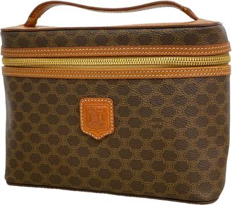 Celine Brown Pvc Vanity Bag (Pre-Owned)