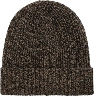 Dolce & Gabbana Berretto a coste con logo - - Accessories - unisex - Marrone - ONE SIZE