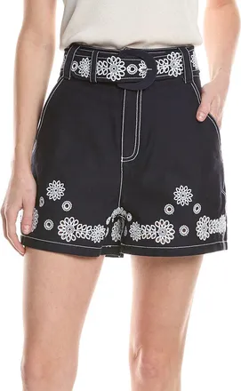Cinq &agrave; Sept Mazie Eyelet Aldi Short