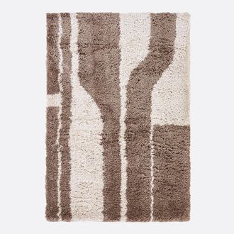 La Redoute Interieurs Hoogpolig tapijt, abstracte motieven, Belsa