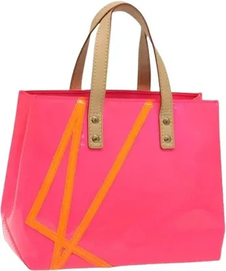 Louis Vuitton Pre-owned Handbags, female, Pink, Size: ONE SIZE Pre-owned 2002 Christmas Limited Hand Bag
