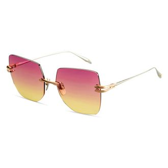 Dita Eyewear Embra Zonnebril - unisex - Accessoires - Geel - Maat: 58 MM