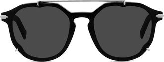 Dior Sunglasses Diorblacksuit Ri 10 A0 Black/Dark Gray Men