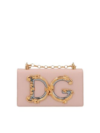 Dolce & Gabbana DG mini crossbody bag in pink