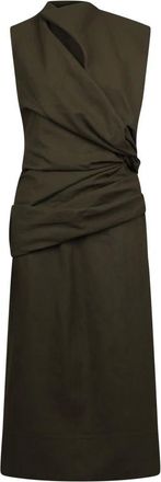 Jil Sander Mujer, Vestidos, Verde, Talla: L