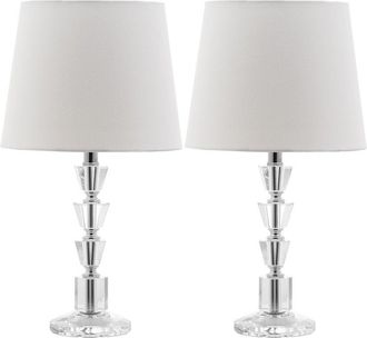 Safavieh Harlow Tiered Crystal Lamp