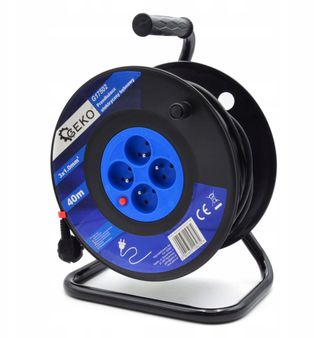 OEM Carrete De Cable Alargador El&eacute;ctrico 3x1,0mm2 40m
