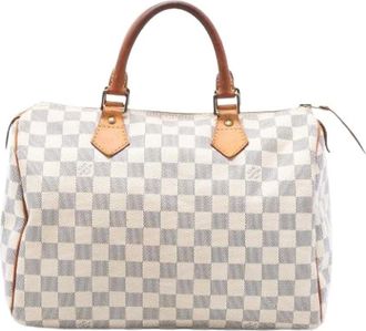 Louis Vuitton Pre-owned Handbags, female, White, Size: ONE SIZE Pre-owned Vintage Travel Bag
