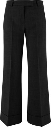 Ql2 Quelledue Melodia 3 Wool Pants - Dames - Wijde Broeken - Zwart - L - Wol - Broeken