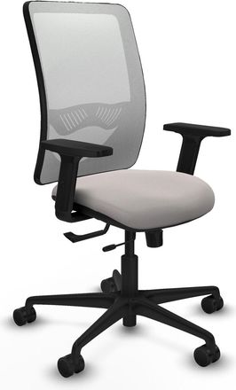 Piqueras y Crespo Sedia Ufficio Piqueras Y Crespo Zulema Bianco Similpelle Rete