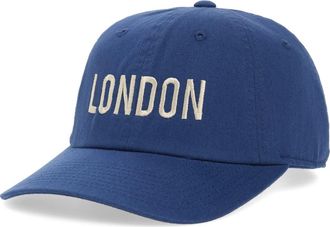 American Needle Slouch London Embroidered Baseball Cap in Royal at Nordstrom