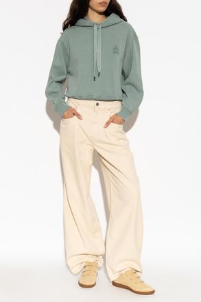 Isabel Marant Salmy Sweatshirt, Womens, Green
