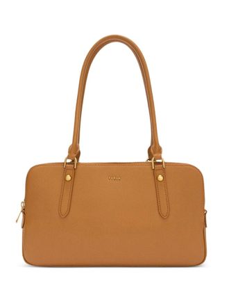 Furla Boston leather tote bag - Brown