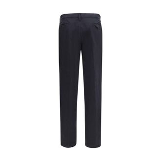 Prada Cotton Trousers - Blue