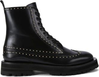 Kurt Geiger Drayton boots - men - Leather/Leather/Rubber - 11 - Black