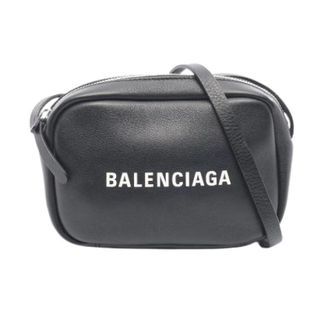 Balenciaga Pre-owned Cross Body Bags, female, Black, Size: ONE SIZE Pre-owned Everyday Camera Bag XS Leather Shoulder Bag