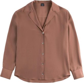 Fay Camicia con bottoni - Marrone