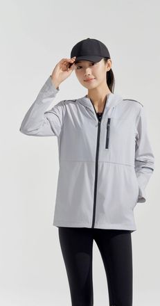 Bosideng Unisex Urban Elite Summer Jacket - Light Grey - Size X-Small