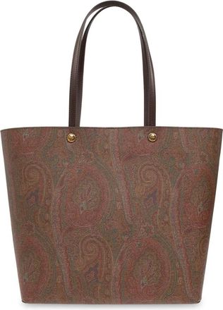 Etro Essential XL Shopper Bag - Dames - Shoppers - Bruin - ONE Size - Tassen