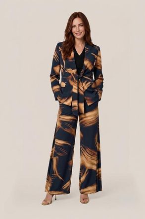 Mart Visser Aiden Print Broek Zwart / Goud