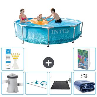 Intex Piscina Con Estructura Redonda - 305x76 Cm - 7-piezas S235