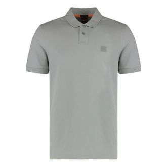 HUGO BOSS Slim fit polo in elastic cotton