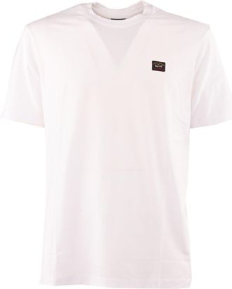 Paul & Shark White Crewneck T-Shirt