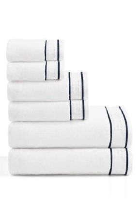 Tommy Hilfiger The Legacy Terry 6-Piece Towel Set in White at Nordstrom Rack