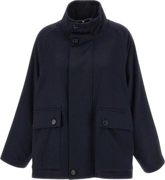 Barena Cashmere Jacket - Dames - Zomerjassen - Blauw - XS - Kasjmier - Jassen