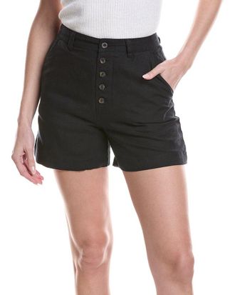 Onia Air Linen-Blend Boyfriend Short