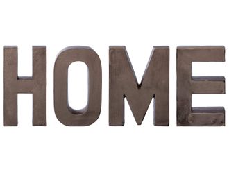 Schubiger M&ouml;bel Schriftzug Home, Anthrazit H: 30 cm