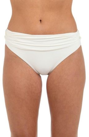 La Blanca Island Goddess Hipster Bikini Bottoms in Ivory at Nordstrom, Size 14