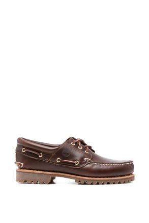Timberland Authentic 3-Eye Lug Handsewn Boat Shoe Size: 11, colour: BR