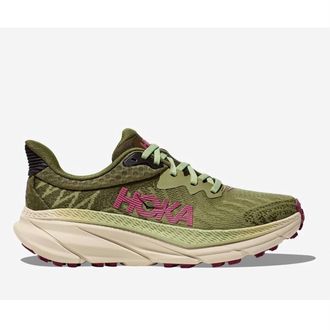 Hoka One One Womens Challenger 7 Shoe In Forest Floor