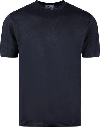 MC2 Saint Barth T-shirt in lino - Blu