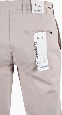 Brax Mens BRAX FABIO CHINO STONE - Cream - Size: 34