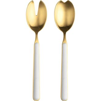 Mepra Fantasia Salad Serving Set - 2 Pieces in Porcelain at Nordstrom