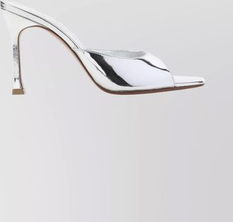 Amina Muaddi alexa open toe square sandals