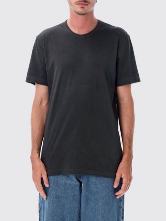 James Perse T-shirt a maniche corte in cotone con scollo a girocollo