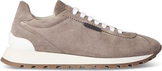 Brunello Cucinelli Paar Sneakers - Dames - Sneakers - Beige - 39 EU - Schoenen