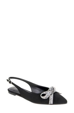 BCBGeneration Katly Slingback Pointed Toe Flat in Black at Nordstrom Rack, Size 7