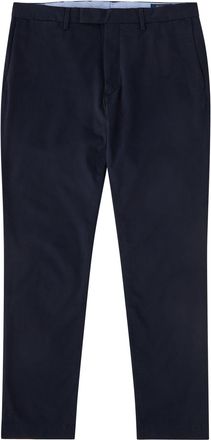 Polo Ralph Lauren Navy Slim-leg Stretch Cotton Chinos, Chinos, Button - W28