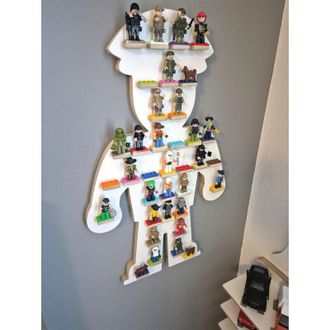 OEM Estanter&iacute;a De Minifiguras - Figura Cl&aacute;sica