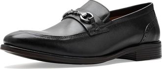 Johnston & Murphy Reeve Bit Loafers Mens Shoes Black Full Grain : 10.5 M (D), Full Grain leather